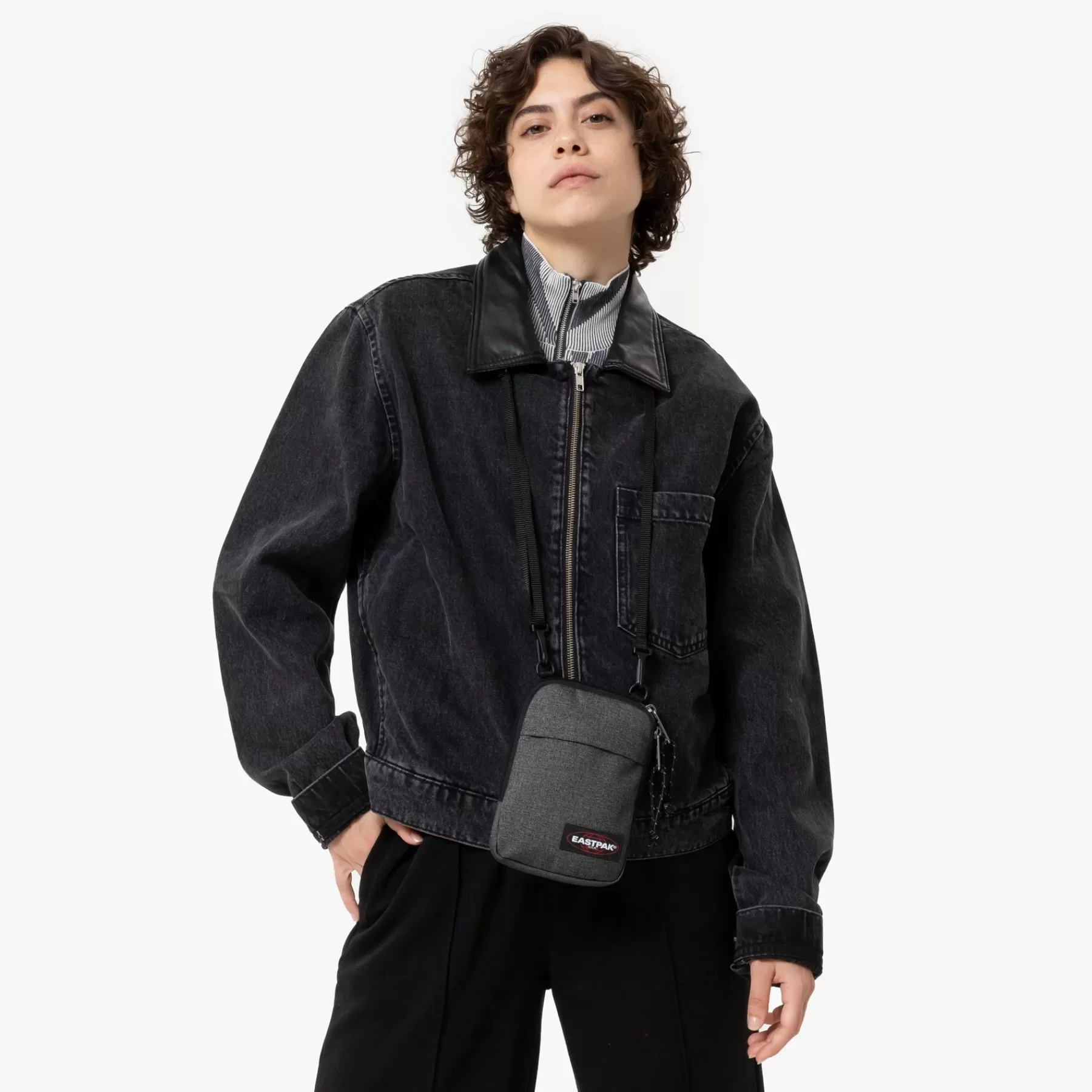 Shop Eastpak BUDDY Black Denim