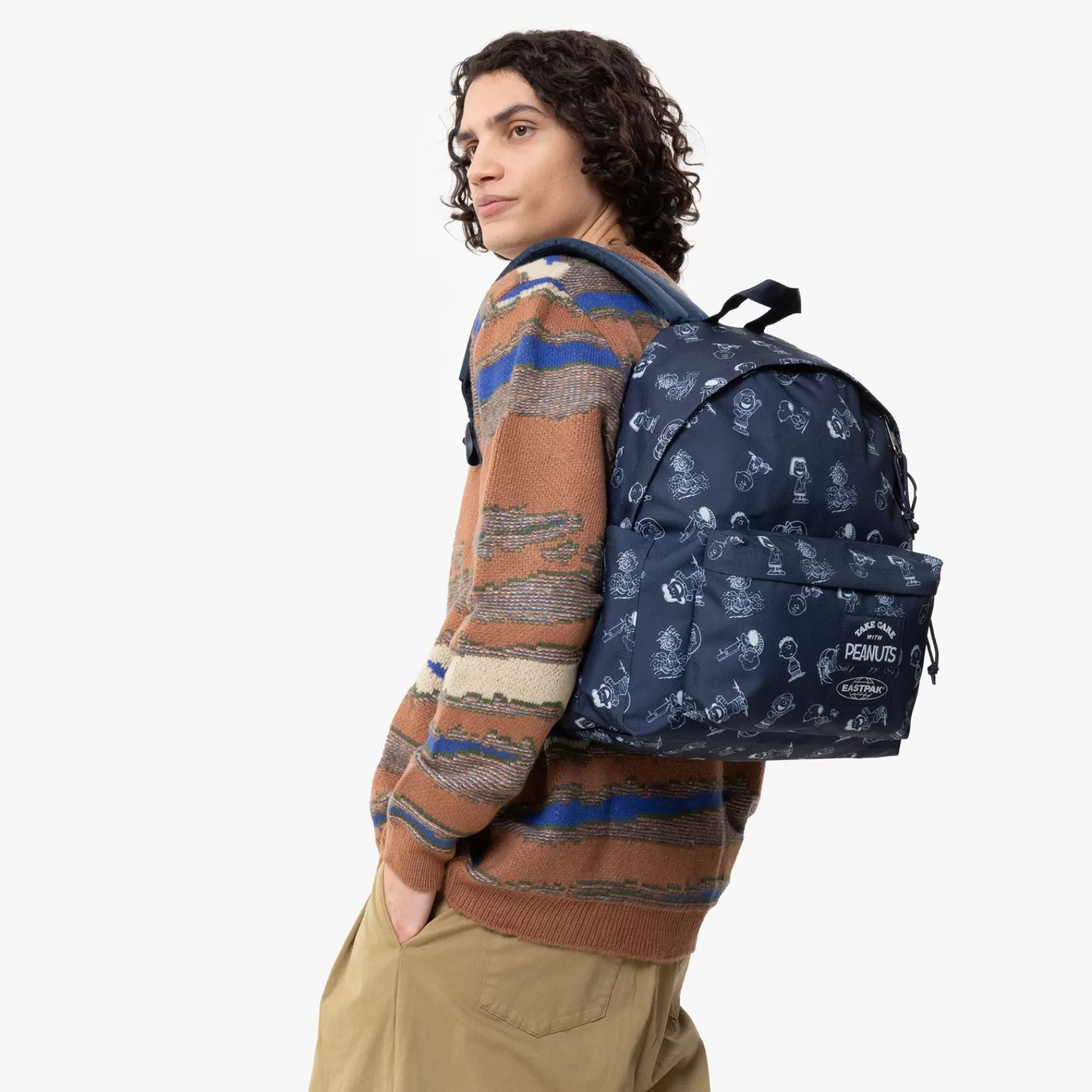 Cheap Eastpak DAY PAK'R Peanuts Navy