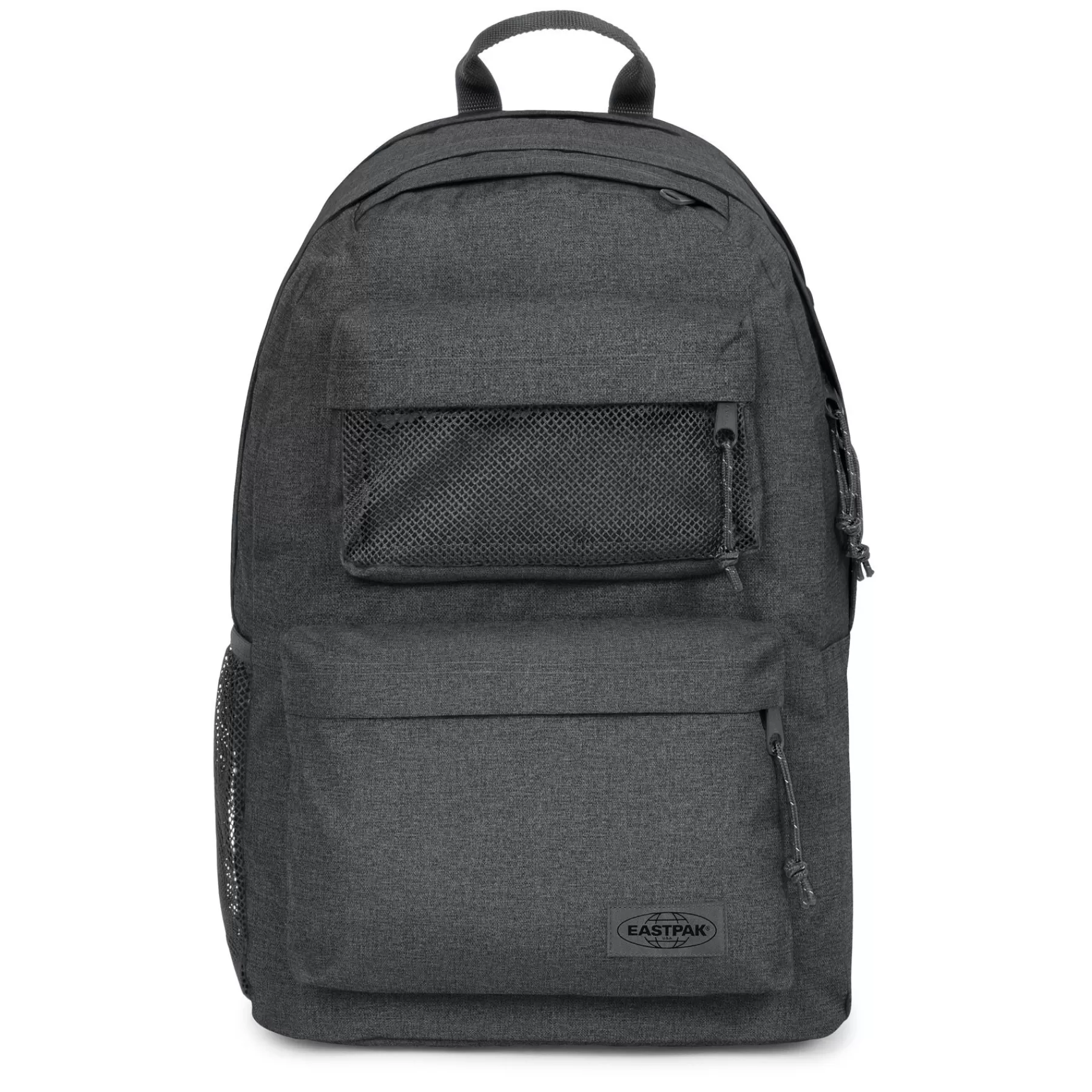 Shop Eastpak DOUBLE OFFICE Black Denim