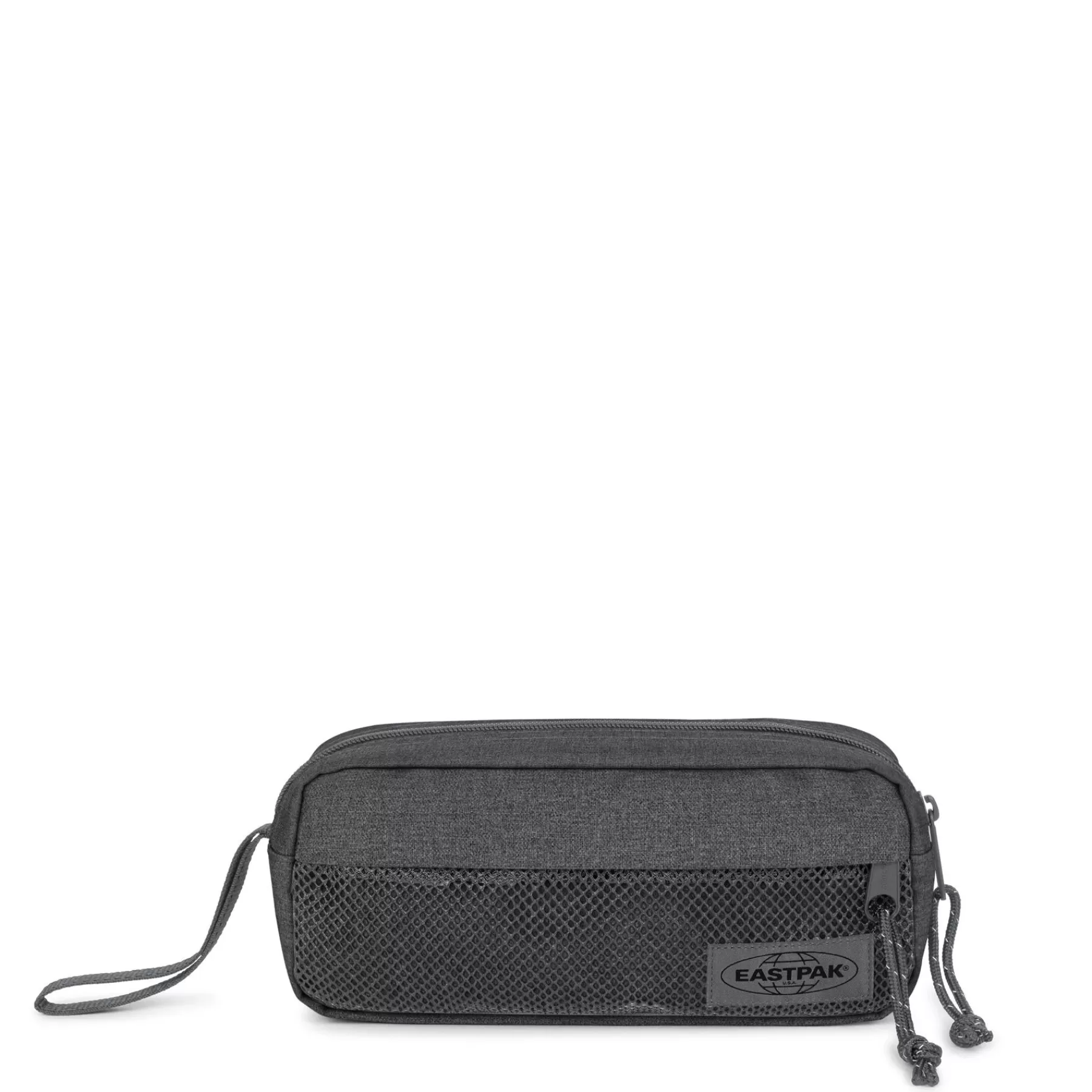 Shop Eastpak DOUBLE POUCH Black Denim