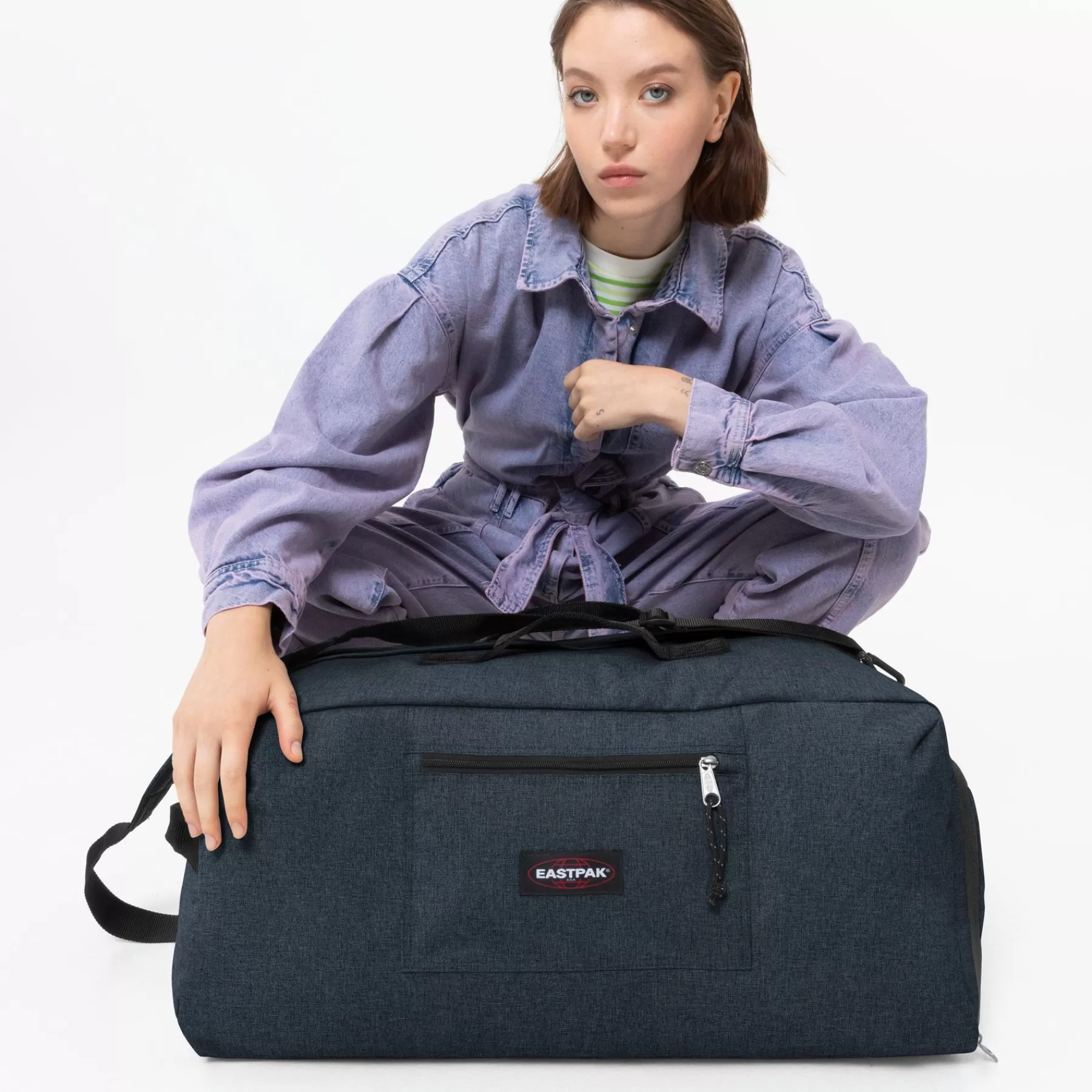 Clearance Eastpak DUFFL'R L Triple Denim