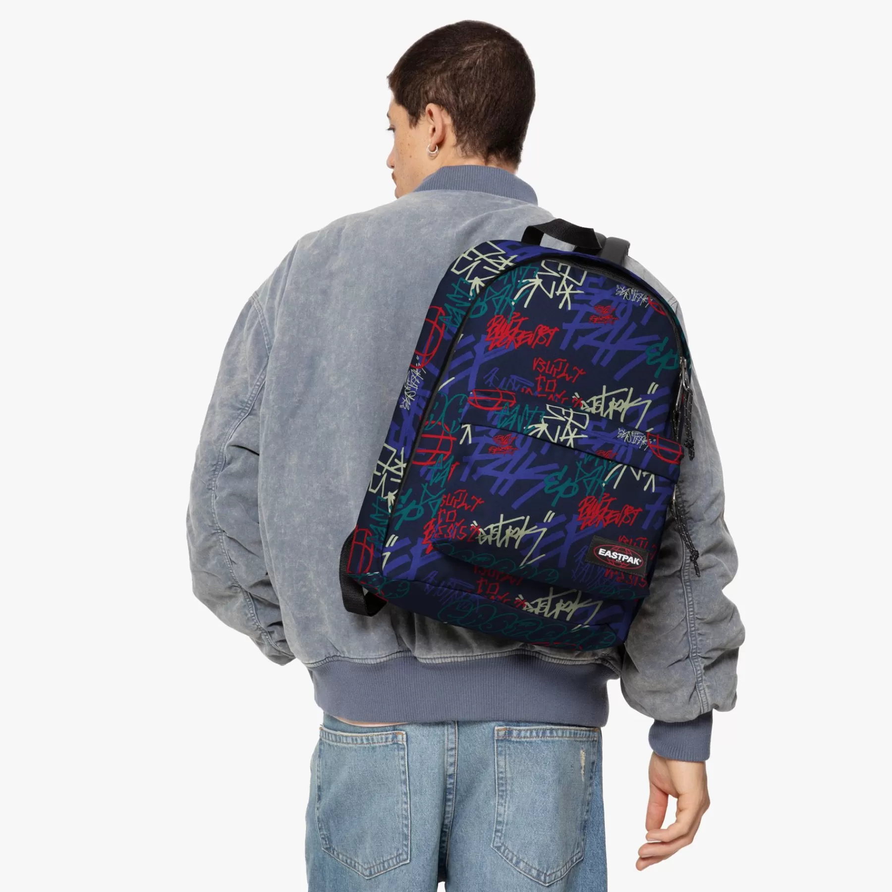 Discount Eastpak OUT OF OFFICE Street Tags Blue