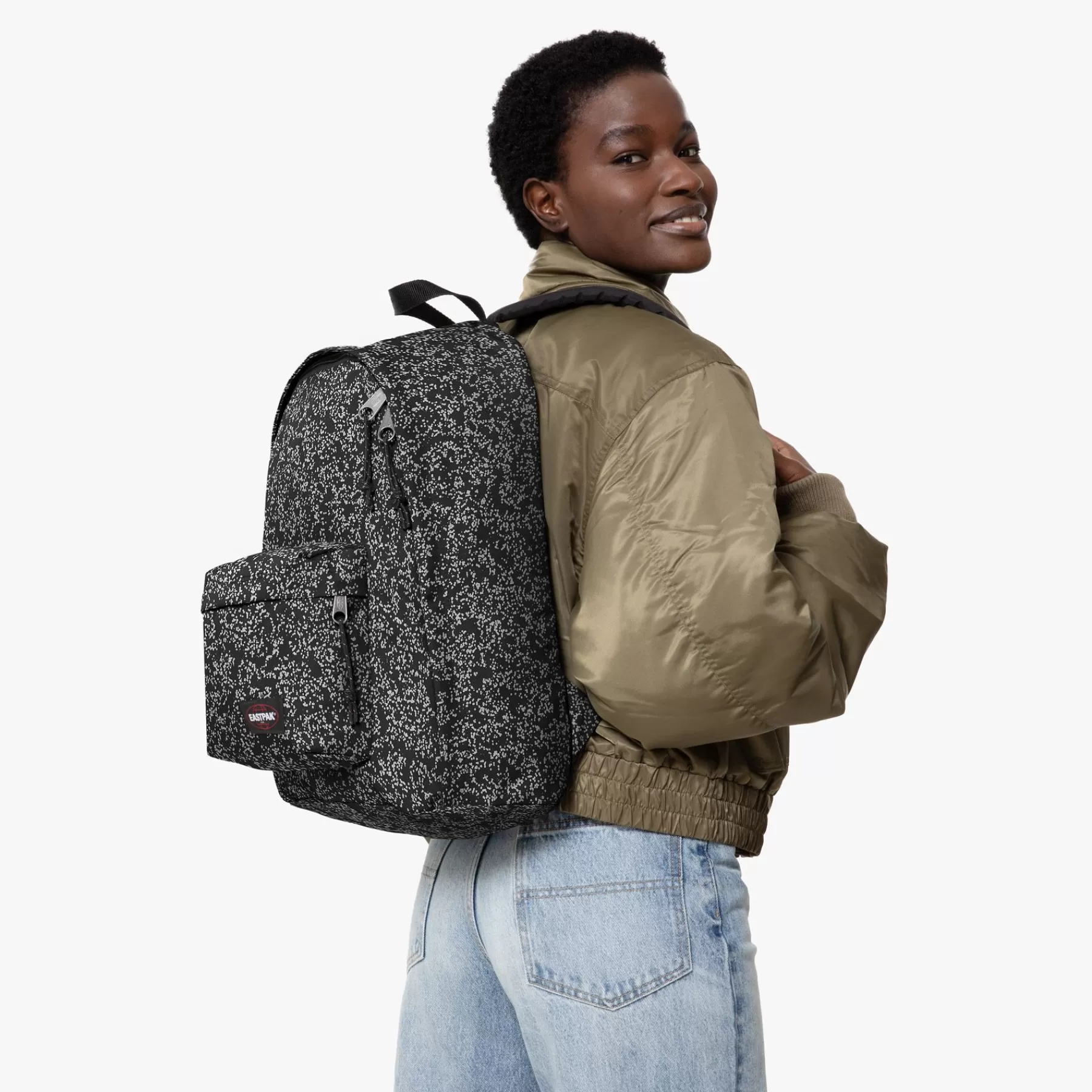 Best Eastpak OUT OF OFFICE Glitsplash Black