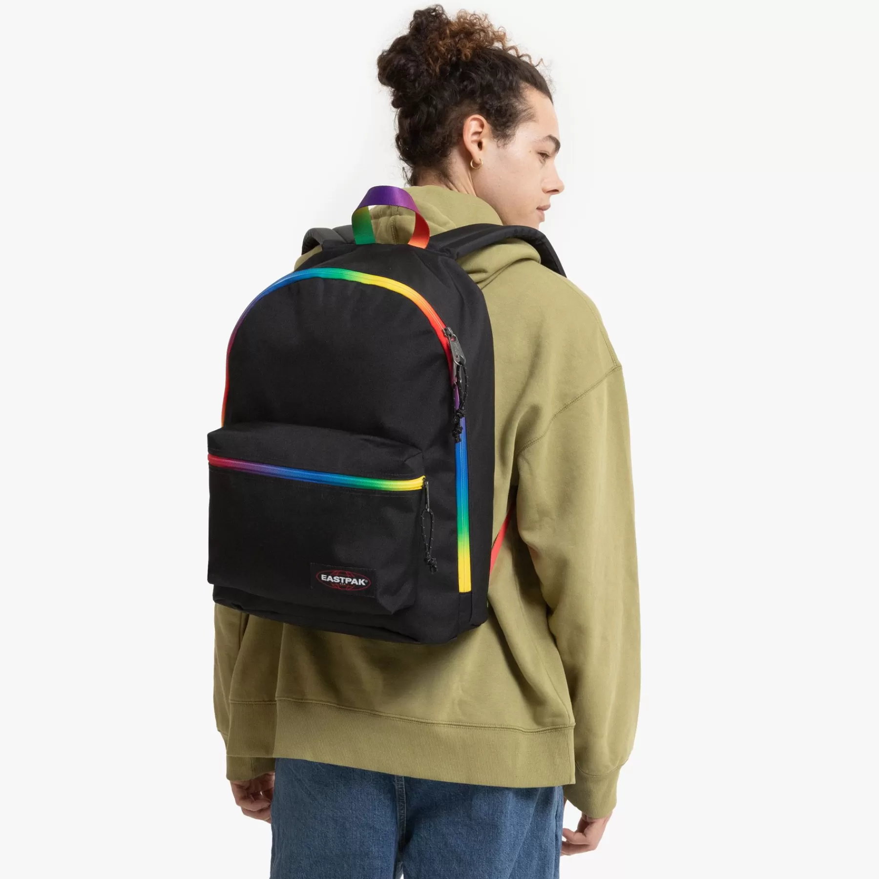 Sale Eastpak OUT OF OFFICE Rainbow Dark