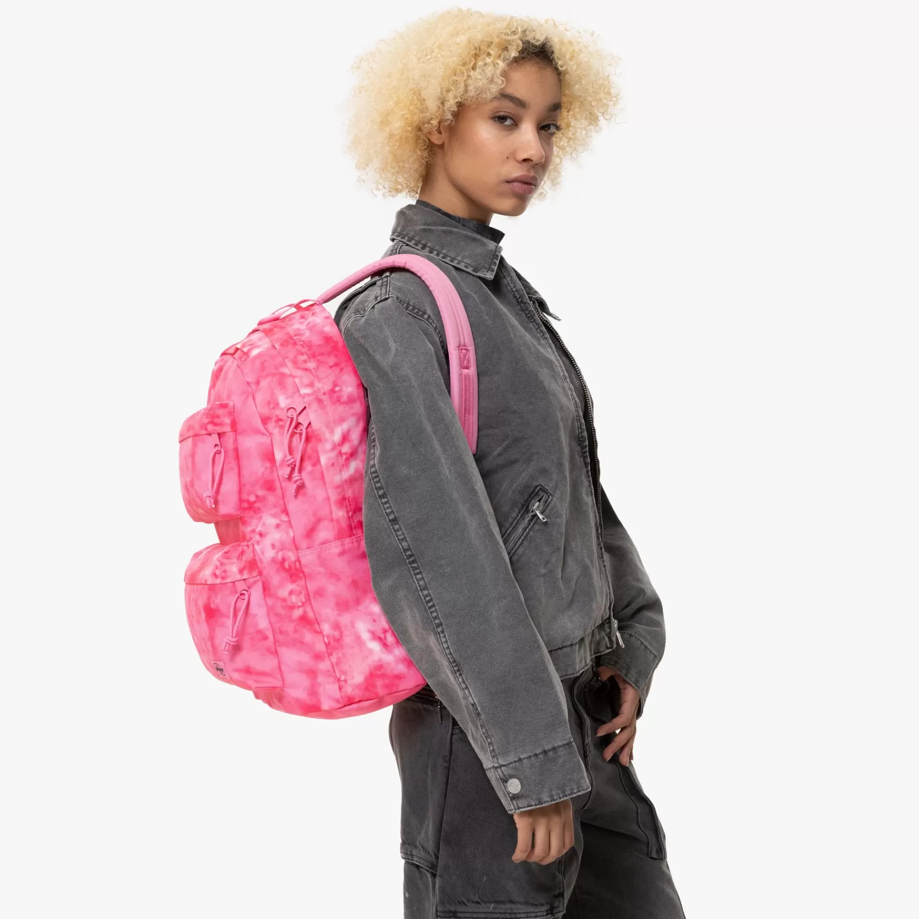 Shop Eastpak PADDED DOUBLE Casual Camo Pink