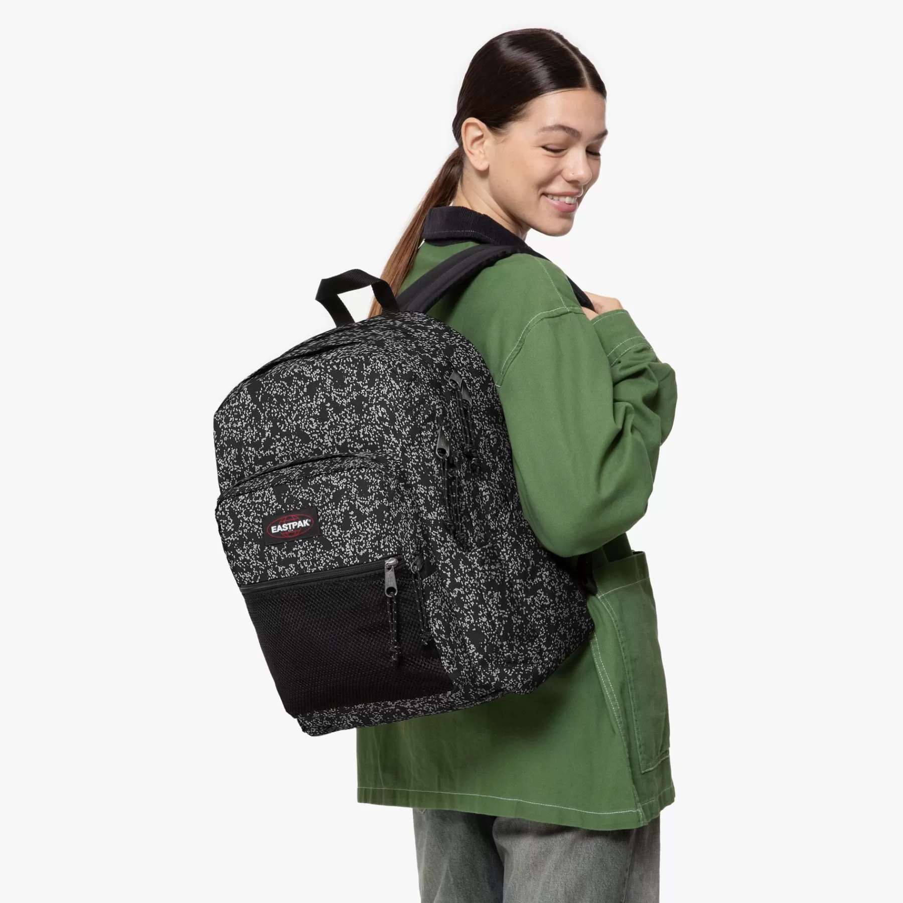 New Eastpak PINNACLE Glitsplash Black