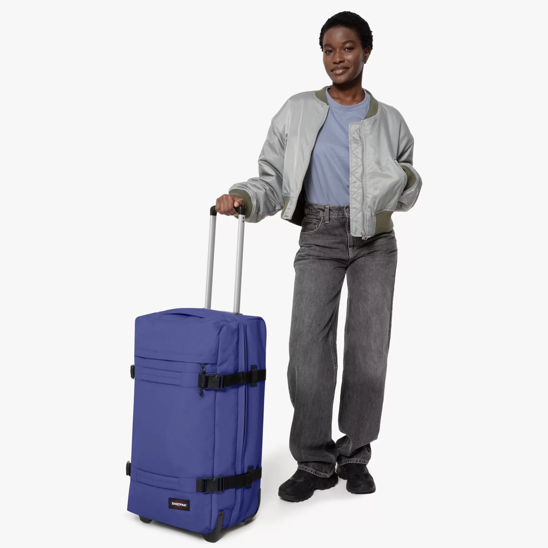 Best Sale Eastpak TRANSIT'R M Suit Blue