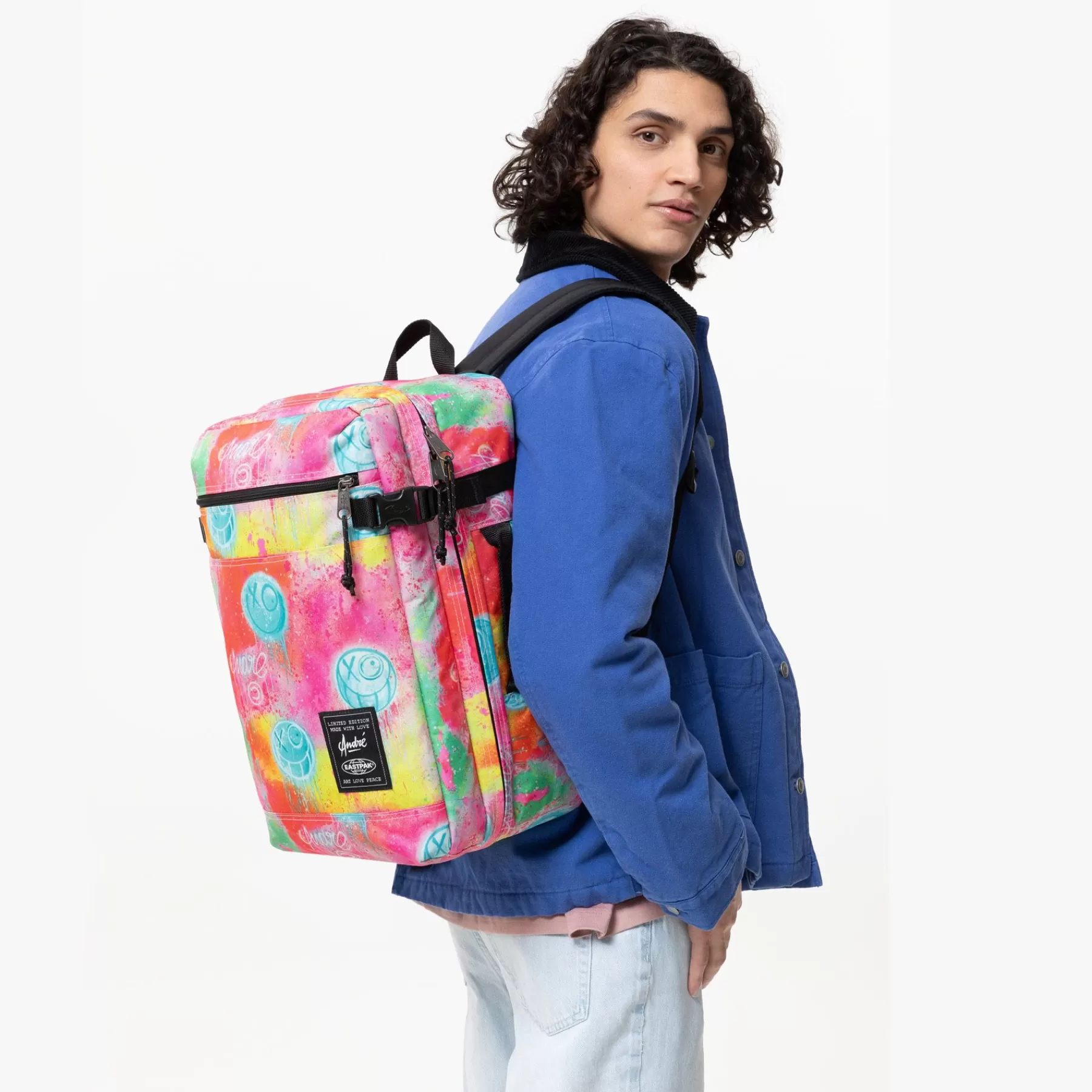 Flash Sale Eastpak TRANSIT'R PACK Fluo Clouds