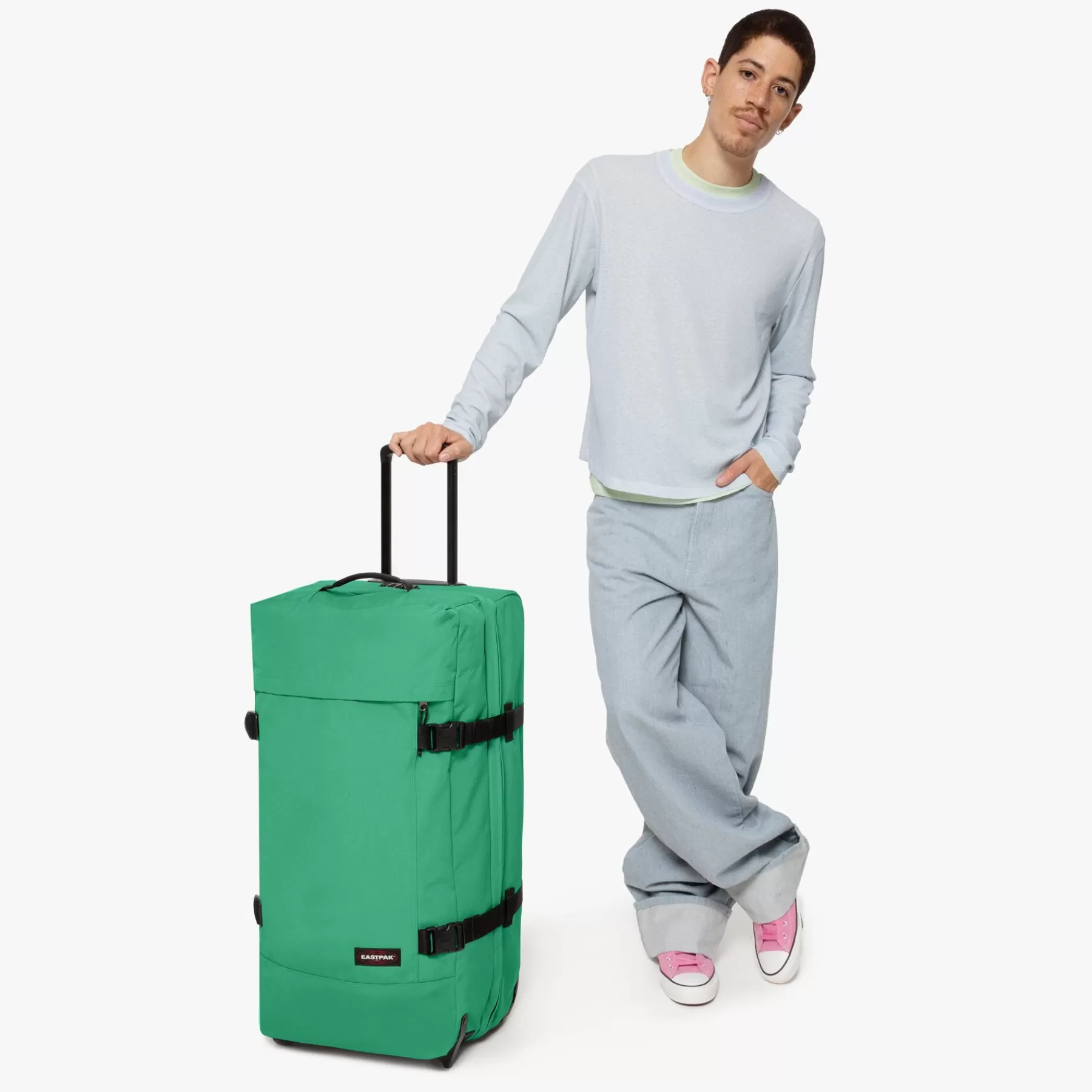 Cheap Eastpak TRANVERZ L Gem Green