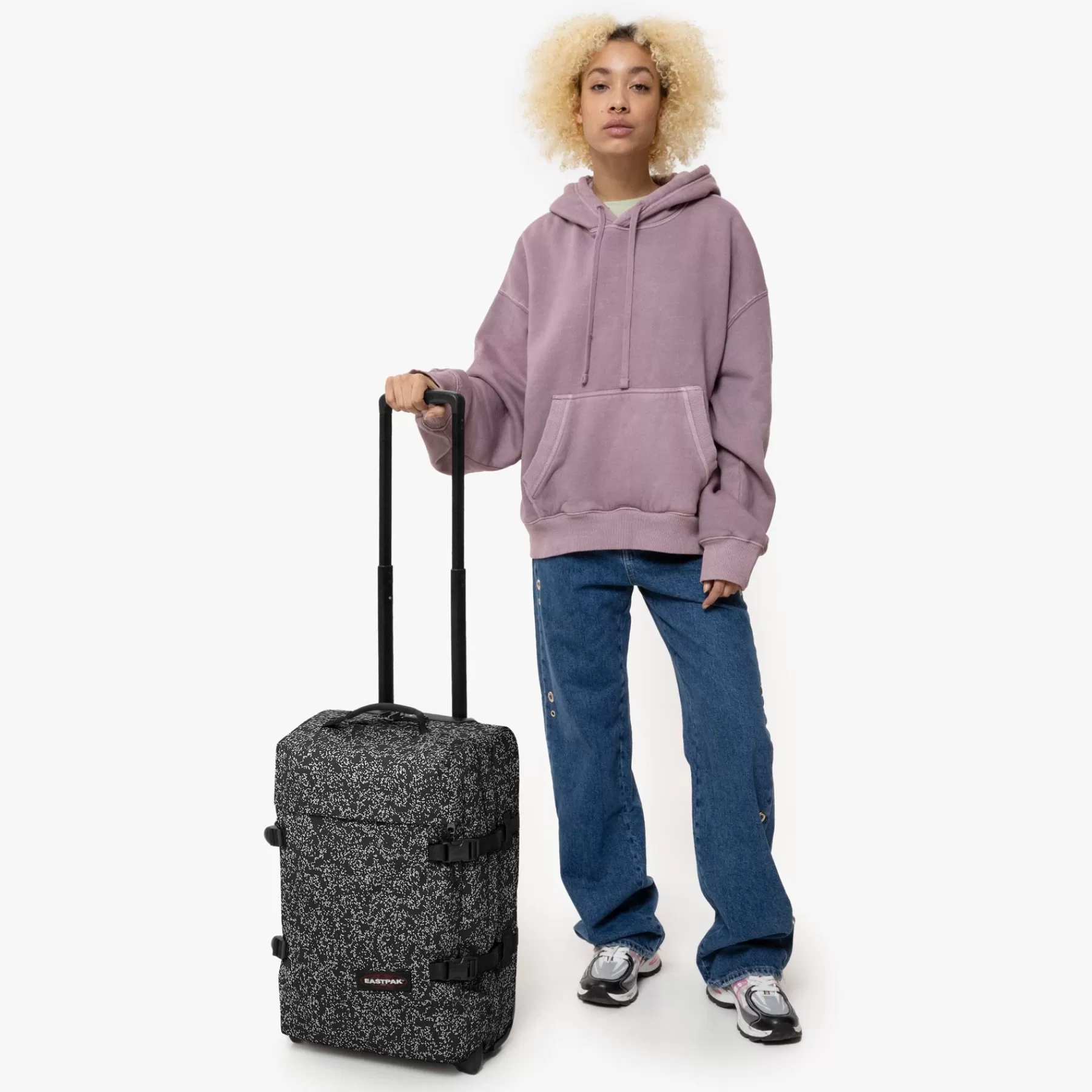 Hot Eastpak TRANVERZ S Glitsplash Black