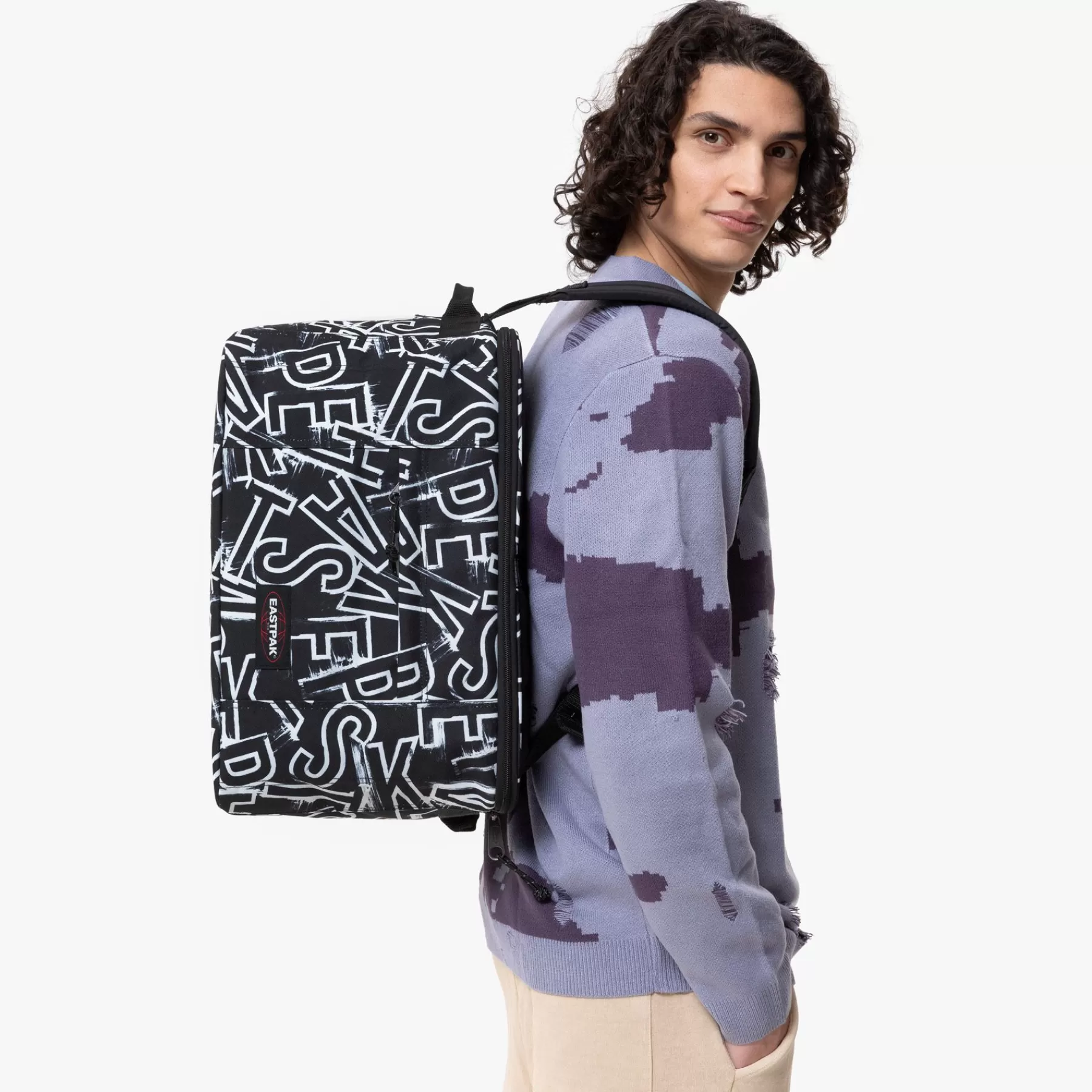 Online Eastpak TRAVELBOX M EP Letters Black