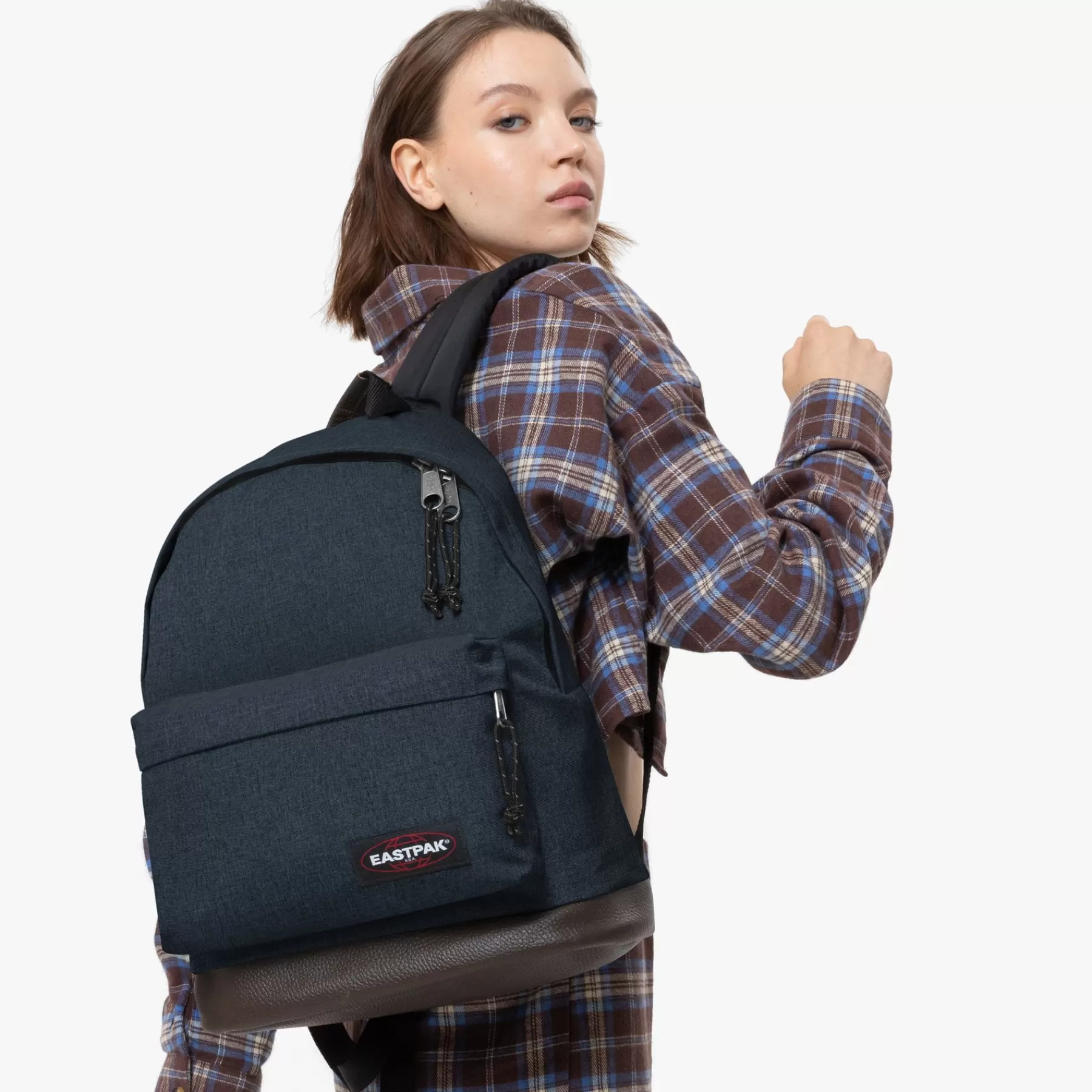 Shop Eastpak WYOMING Triple Denim